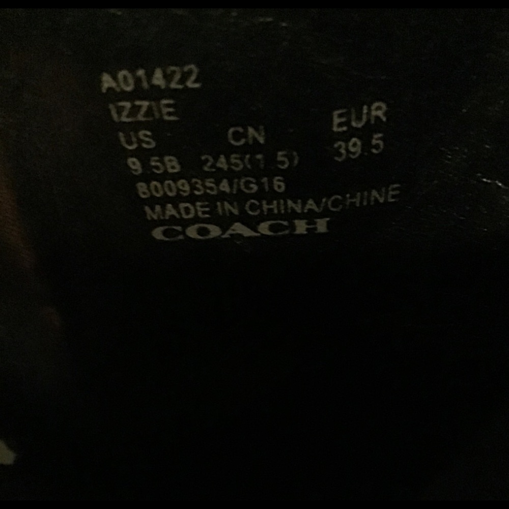 Coach Izzie Ankle Boots - Picture 7 of 7